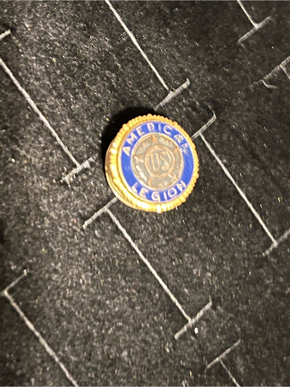 Robbins and Co Attleboro American Legion pin